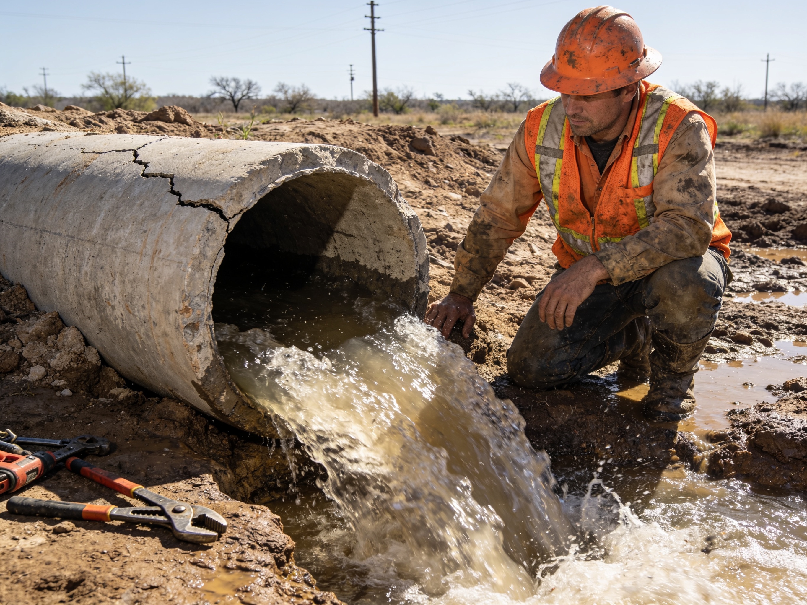 Sewer Pipe Bursting Near Me in Texas
